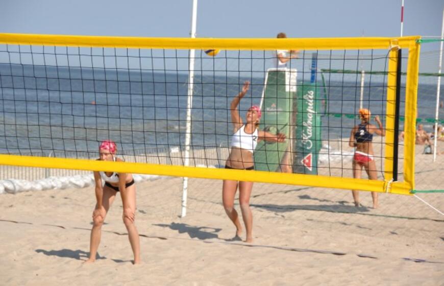 Paplūdimio tinklinio varžybos Melnragėje