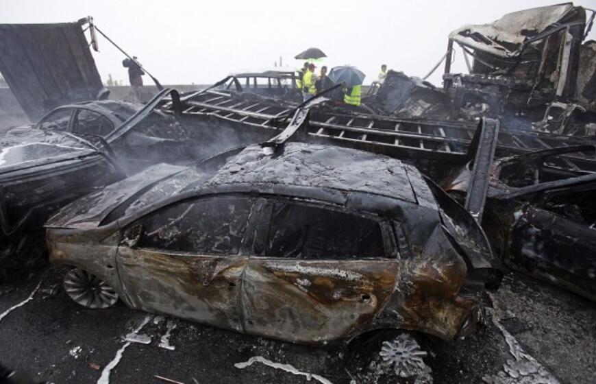 Per masinę avariją Portugalijoje žuvo 5 žmonės, 72 sužeisti