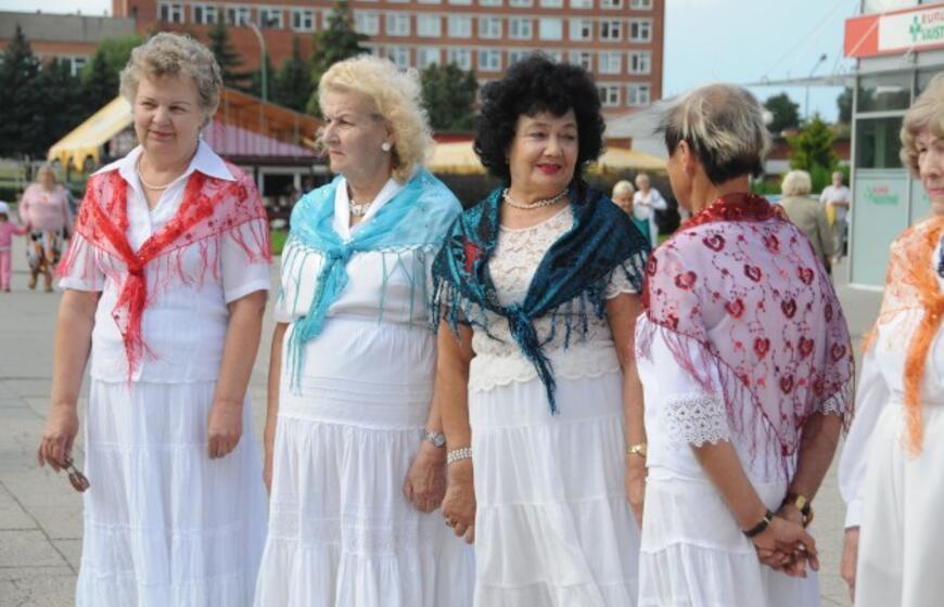 Klaipėdoje surengta Močiutės ir senelio šventė