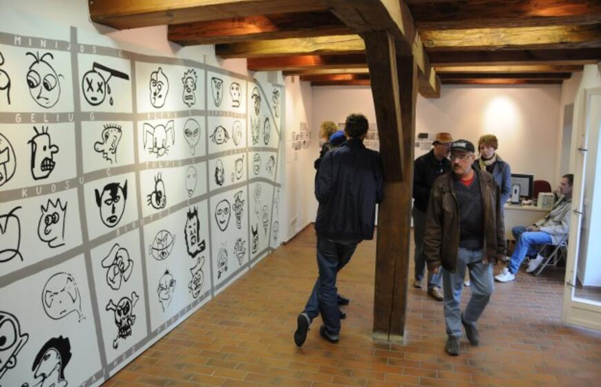 Klaipėdoje surengta jaunų Vengrijos menininkų paroda