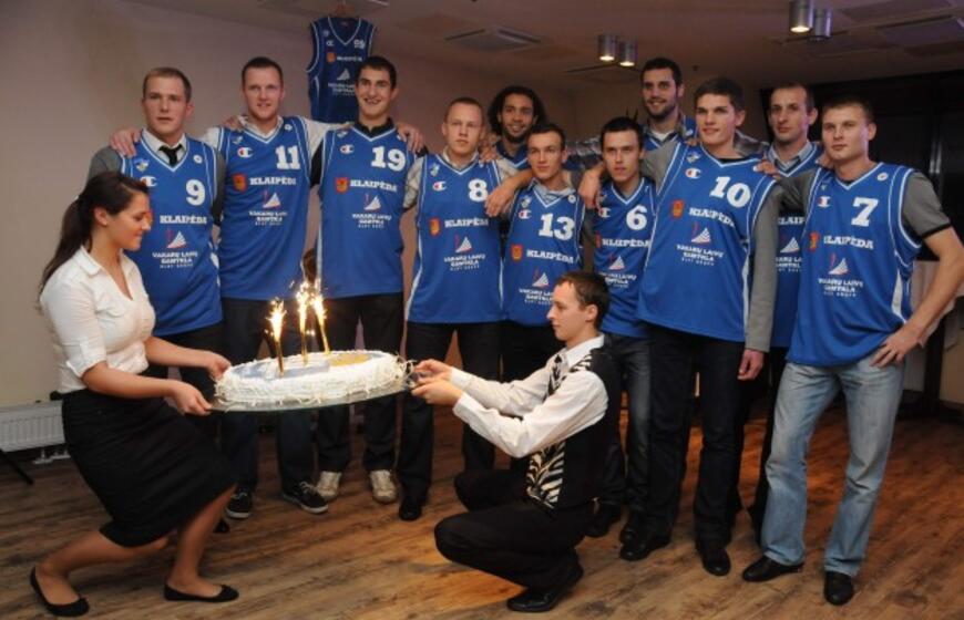 Pristatyta naujo sezono Klaipėdos "Neptūno" komanda