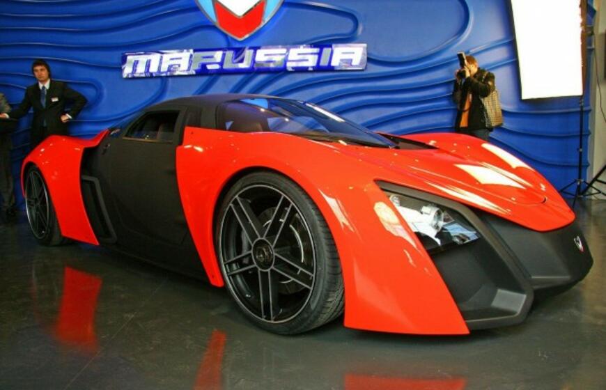 Rusai pradeda sportinio modelio "Marussia" gamybą