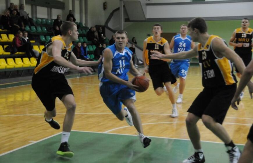 Lietuvos studentų krepšinio lyga: KU prieš MRU