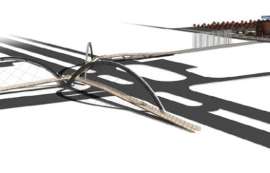 Pėsčiųjų perėjos prie Klaipėdos arenos projektai