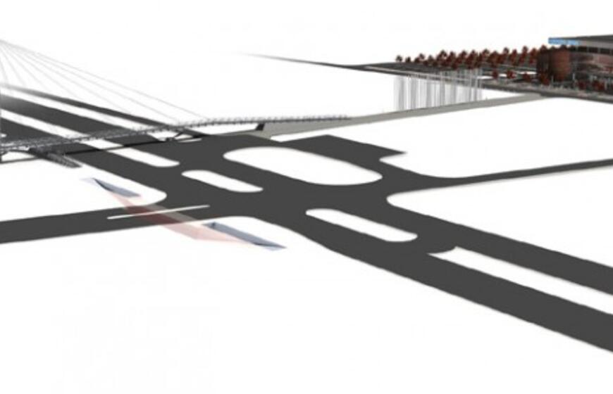 Pėsčiųjų perėjos prie Klaipėdos arenos projektai