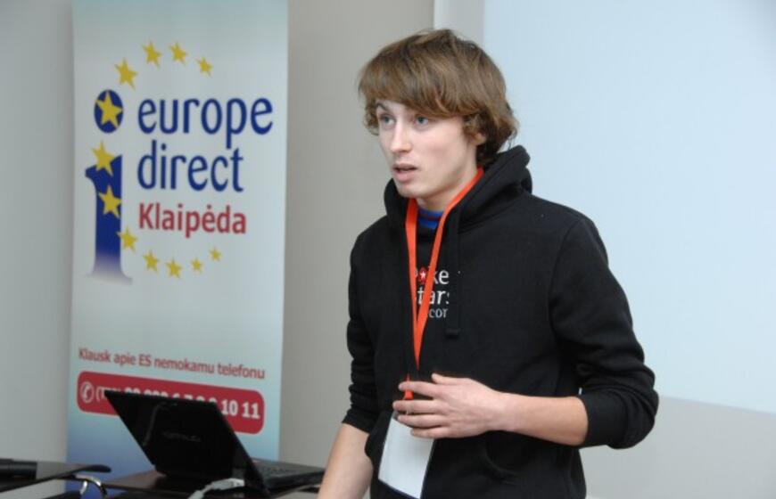 Klaipėdoje vyko "Europos debatų" renginys