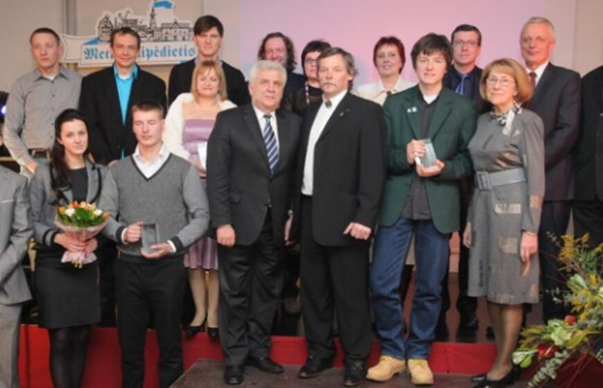 "Metų klaipėdietis 2010" ceremonija