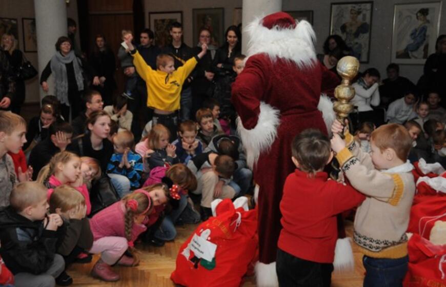 "Kalėdų ekspreso" renginys vaikams Muzikiniame teatre