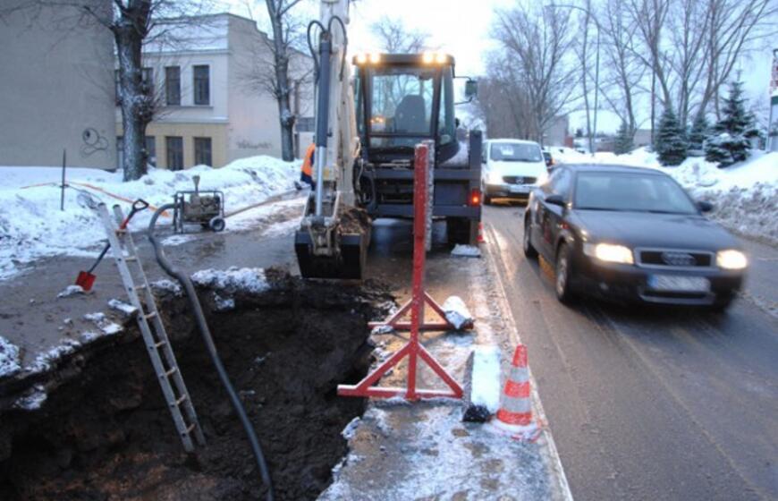 Pilies gatvėje įvyko vandentiekio avarija