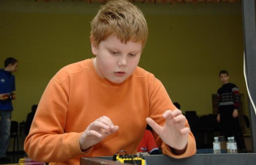 Mokinių robotų konstruktorių turnyras Klaipėdoje