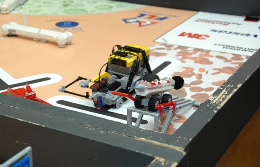 Mokinių robotų konstruktorių turnyras Klaipėdoje