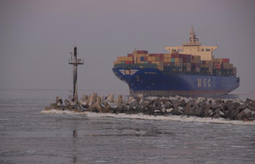 Klaipėdos uoste - rekordinis laivas