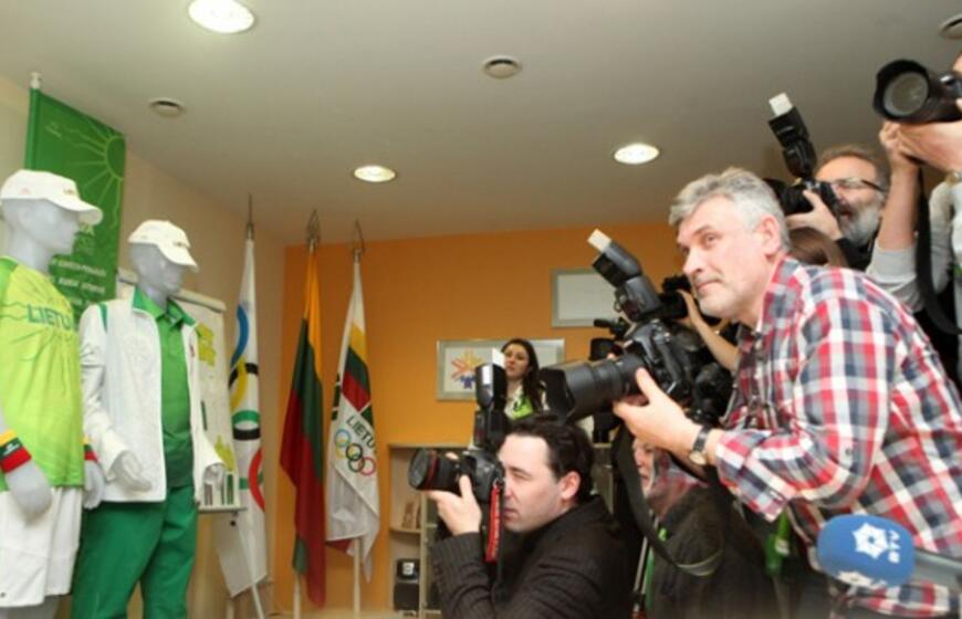 Pristatyta Lietuvos olimpiečių apranga 2012 Londono žaidynėse