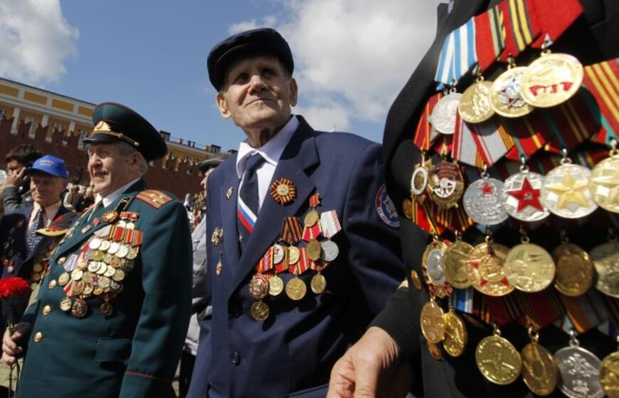 Rusijoje - pergalės paradas