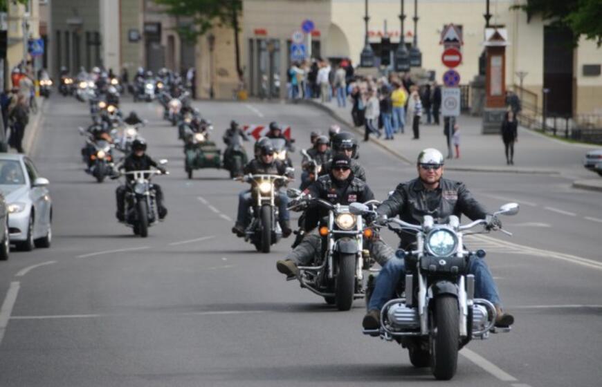 Uostamiesčio baikeriai atidarė vasaros sezoną