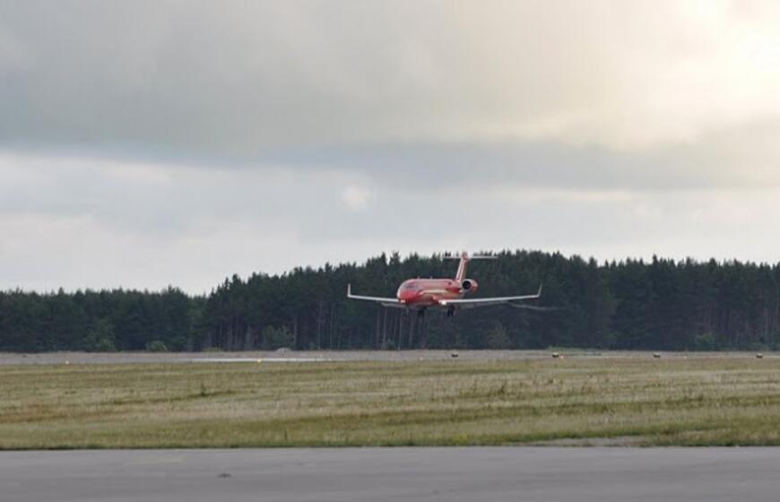 Palangos oro uoste - pirmieji turistai iš Maskvos