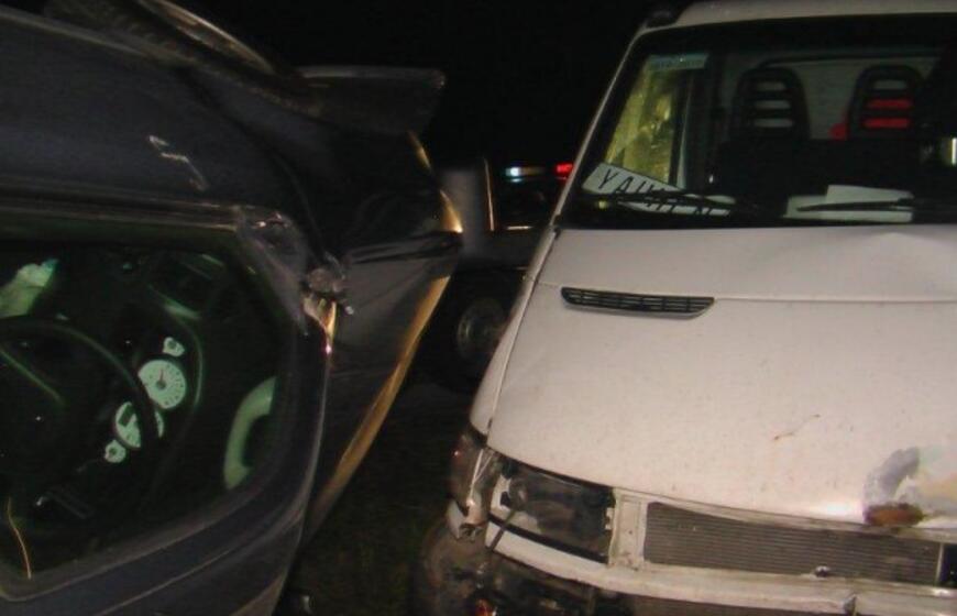 Baltarusių koloną išvartė akmuo