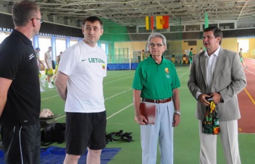 Lietuvos rinktinės krepšininkai treniruojasi Klaipėdoje