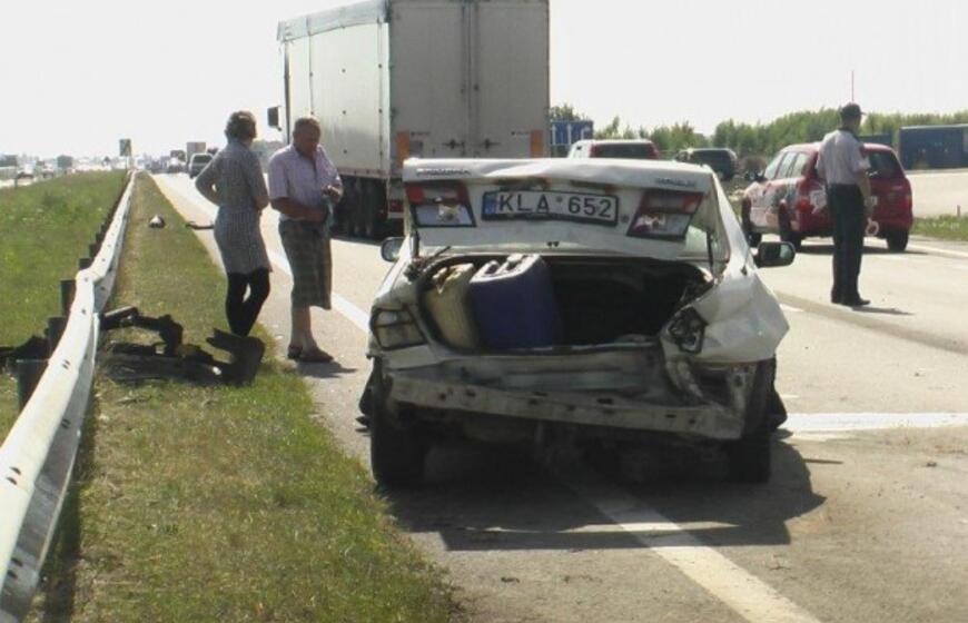 Avarija automagistralėje