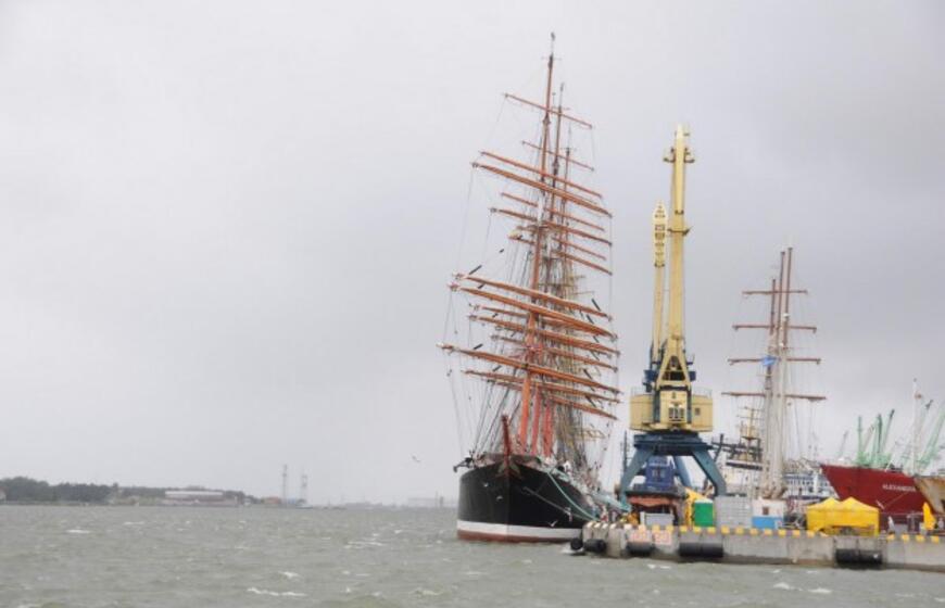 Vėjuotas ir šlapias Klaipėdos šeštadienis