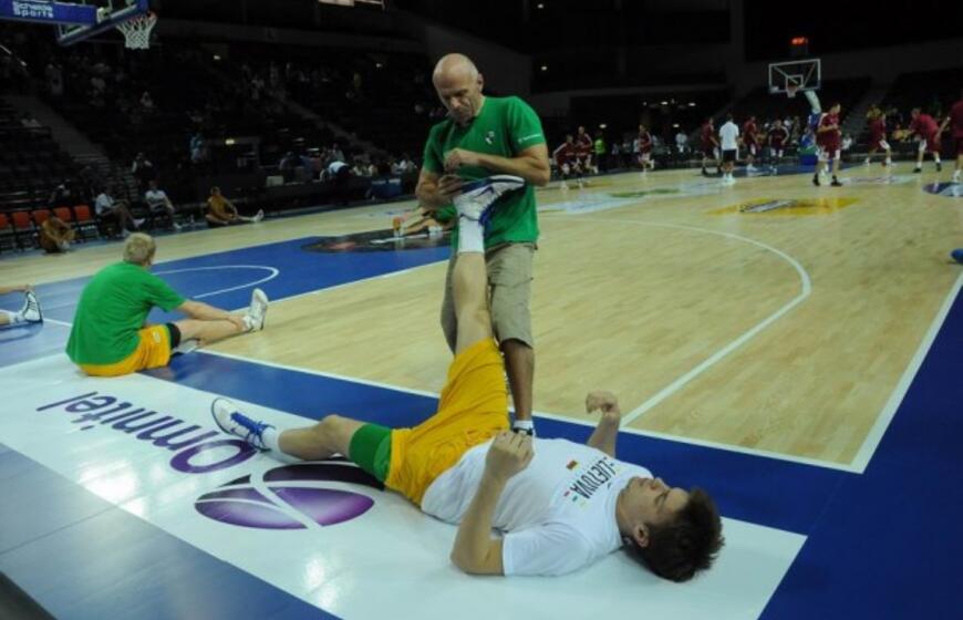 Švyturio arenoje - pirmosios krepšinio varžybos