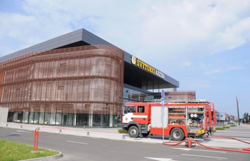 "Švyturio" arenoje vyko spec. tarnybų mokymai