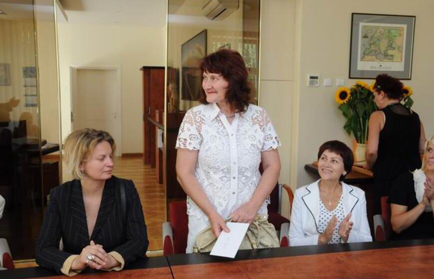 Meras apdovanojo miesto puošėjus