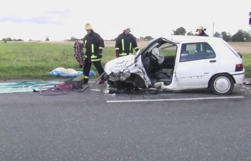 Žūtimi pasibaigusi avarija prie Klaipėdos