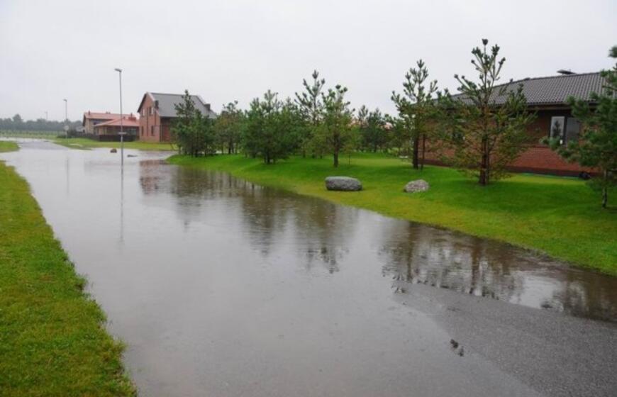 Lietaus vanduo semia Romus