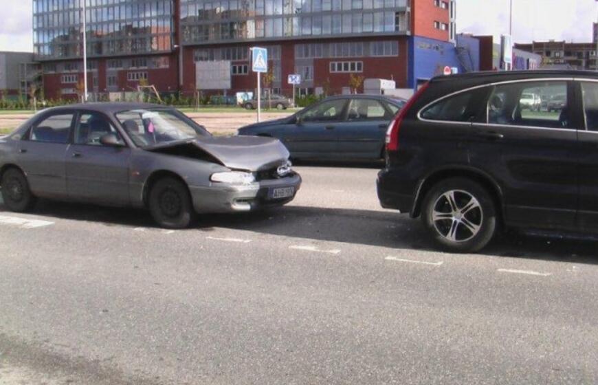 Neblaivaus vairuotojo sukelta avarija