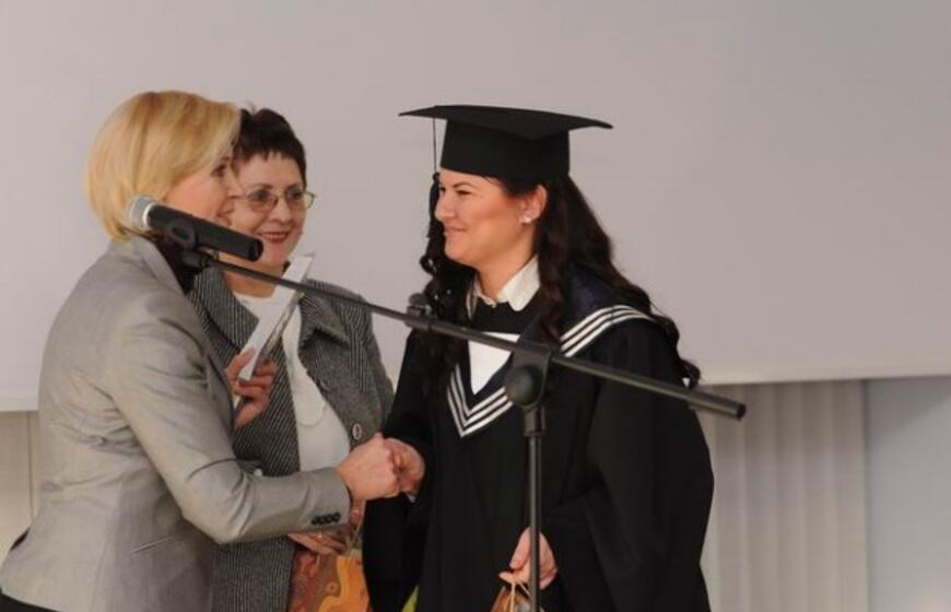 Jūreivystės mokykloje įteikti diplomai