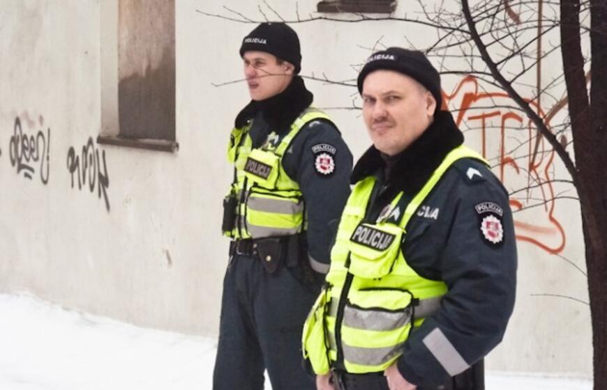 Ugniagesiai skubėjo į gaisrą Klaipėdos centre