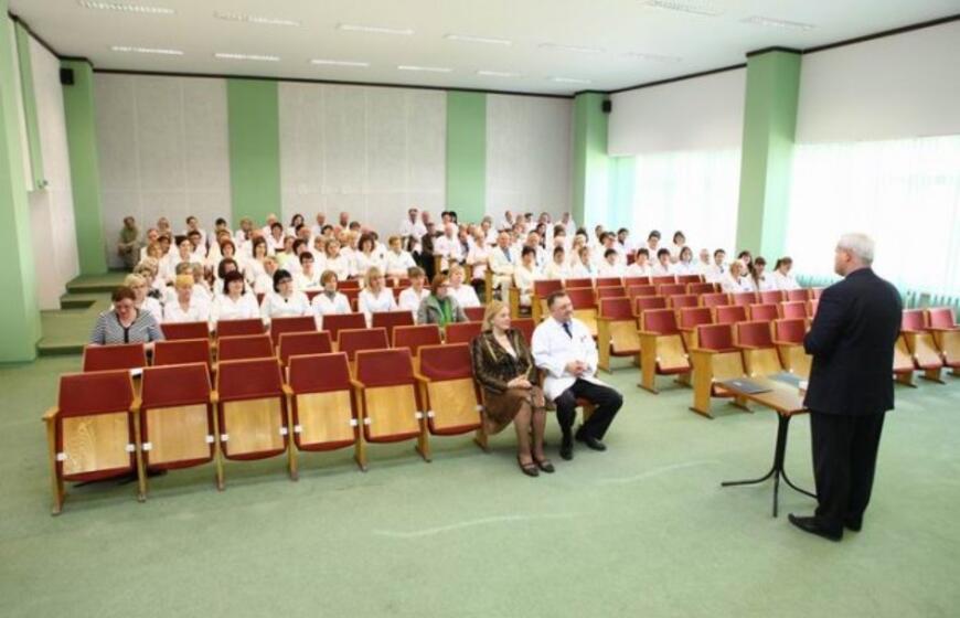 Meras pasveikino KUL medikus