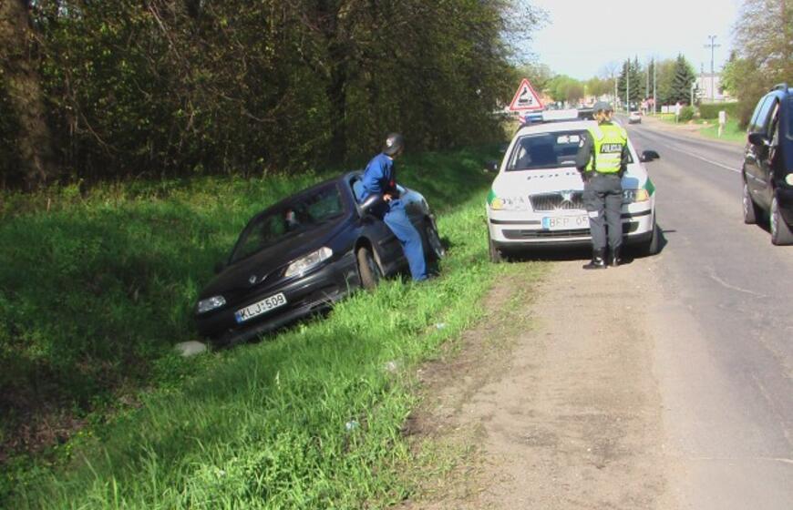 Romatiška avarija dėl cigaretės
