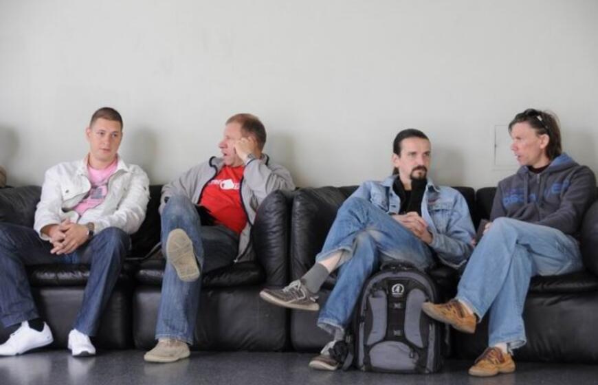 Lietuvos krepšinio rinktinės treniruotė Klaipėdoje