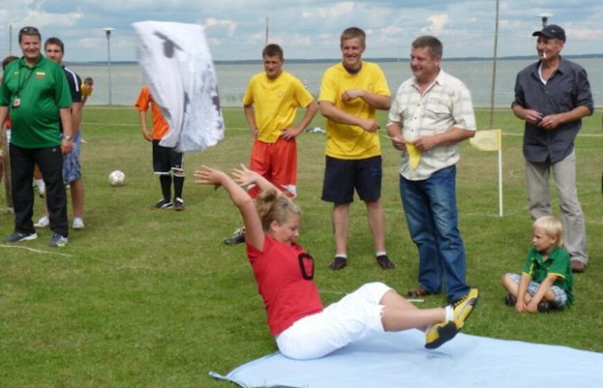 Šeštadienį žvejai rinkosi Juodkrantėje