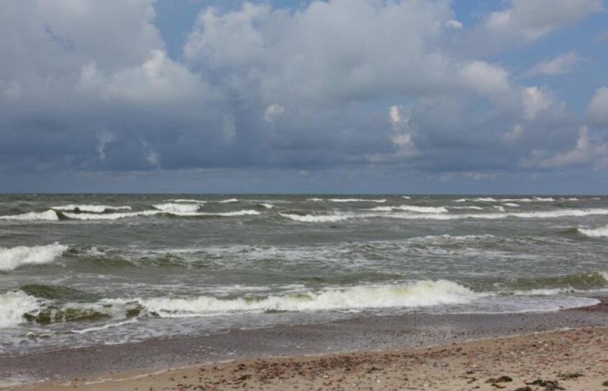 Baltijos jūroje sukosi viesulas