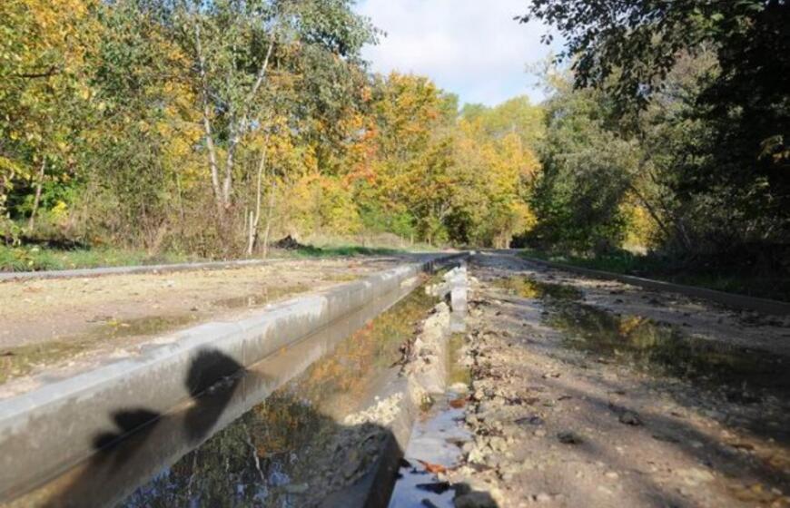 Išdarkytas dviračių takas sukėlė nerimą