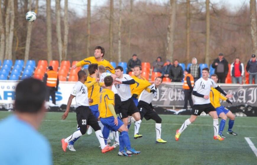 Klaipėdos "Atlantas" 6:1 (4:0) nugalėjo Alytaus "Dainavą"