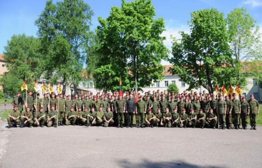 Savanorių rinktinė paminėjo 22-ąsias  įkūrimo metines