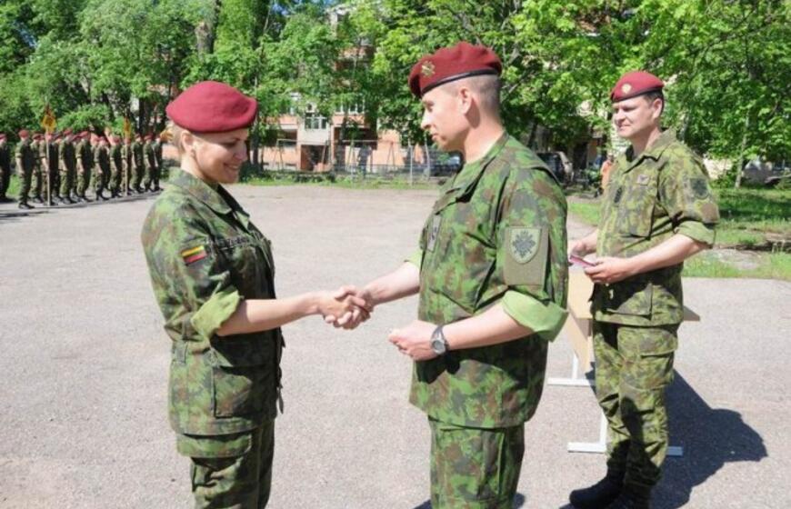 Savanorių rinktinė paminėjo 22-ąsias  įkūrimo metines