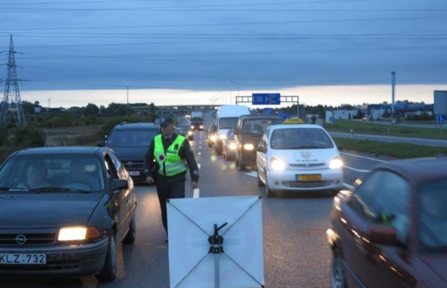 Policijos reidas Klaipėdoje
