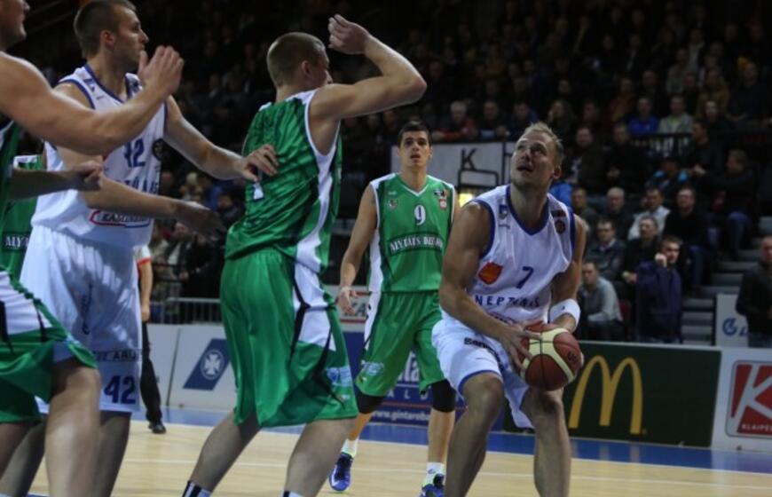 LKL čempionato starte - "Neptūno" pergalė
