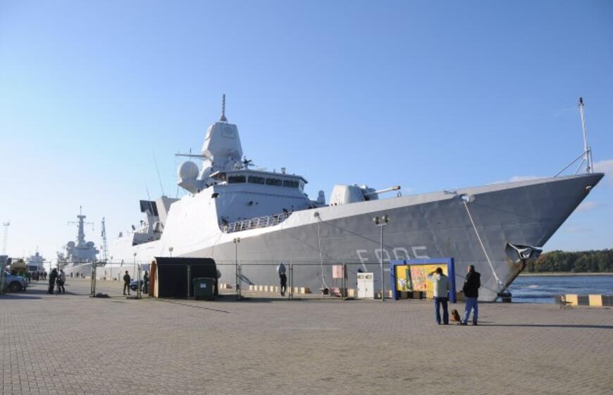 NATO karo laivai atplaukė į Klaipėdą