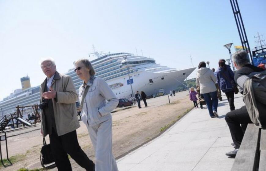Kruizinis laivas "Costa Pacifica" Klaipėdoje