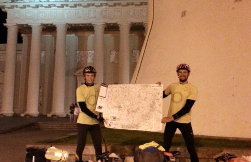 Dviračiais - aplink Lietuvą