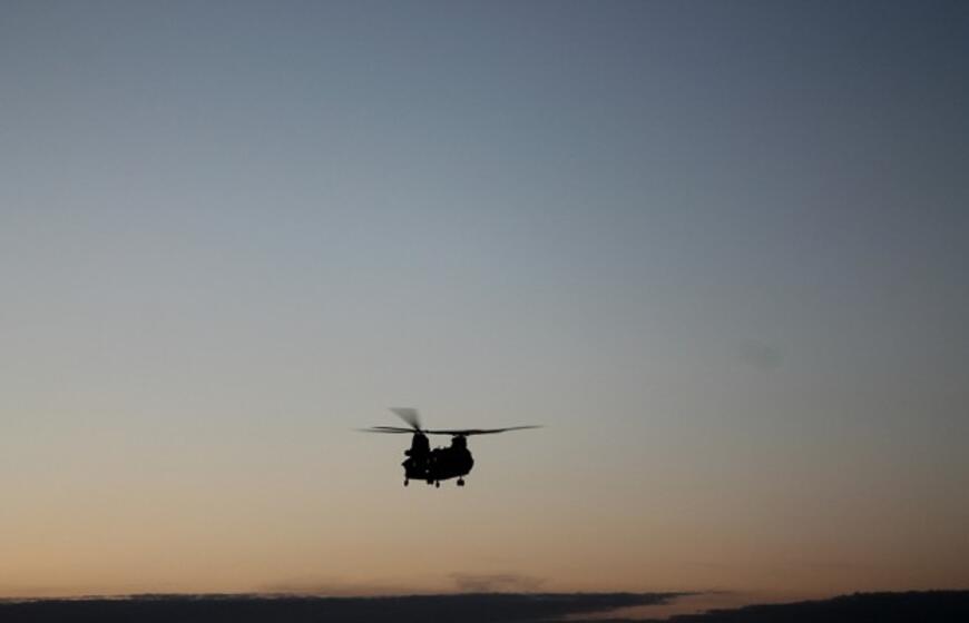 Kaune leidosi JAV karinių pajėgų sraigtasparniai