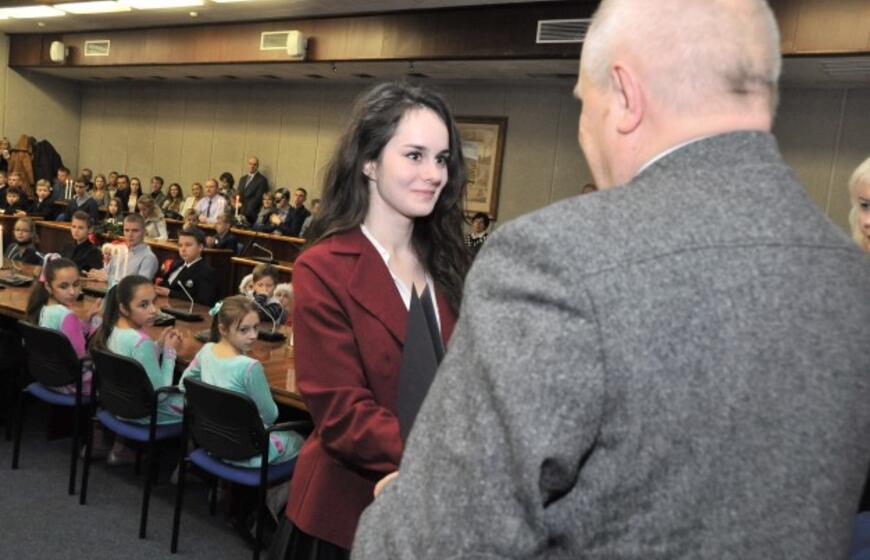 Gabiausių mokinių apdovanojimai