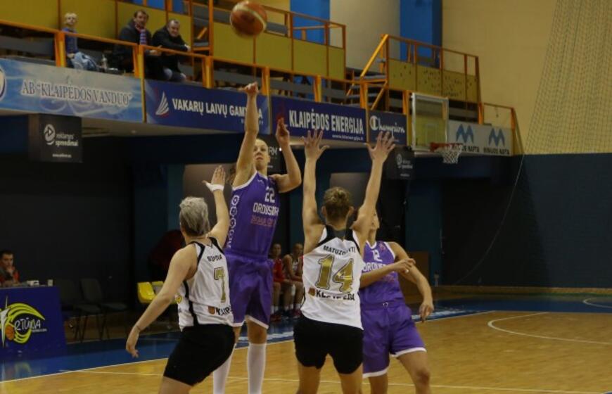 "Fortūnos" krepšininkės pralaimėjo Turkijos klubui