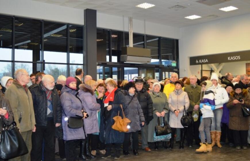 Palangos autobusų stoties atidarymas